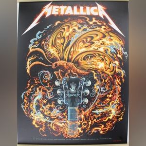 Metallica All Within My Hands Concert Poster